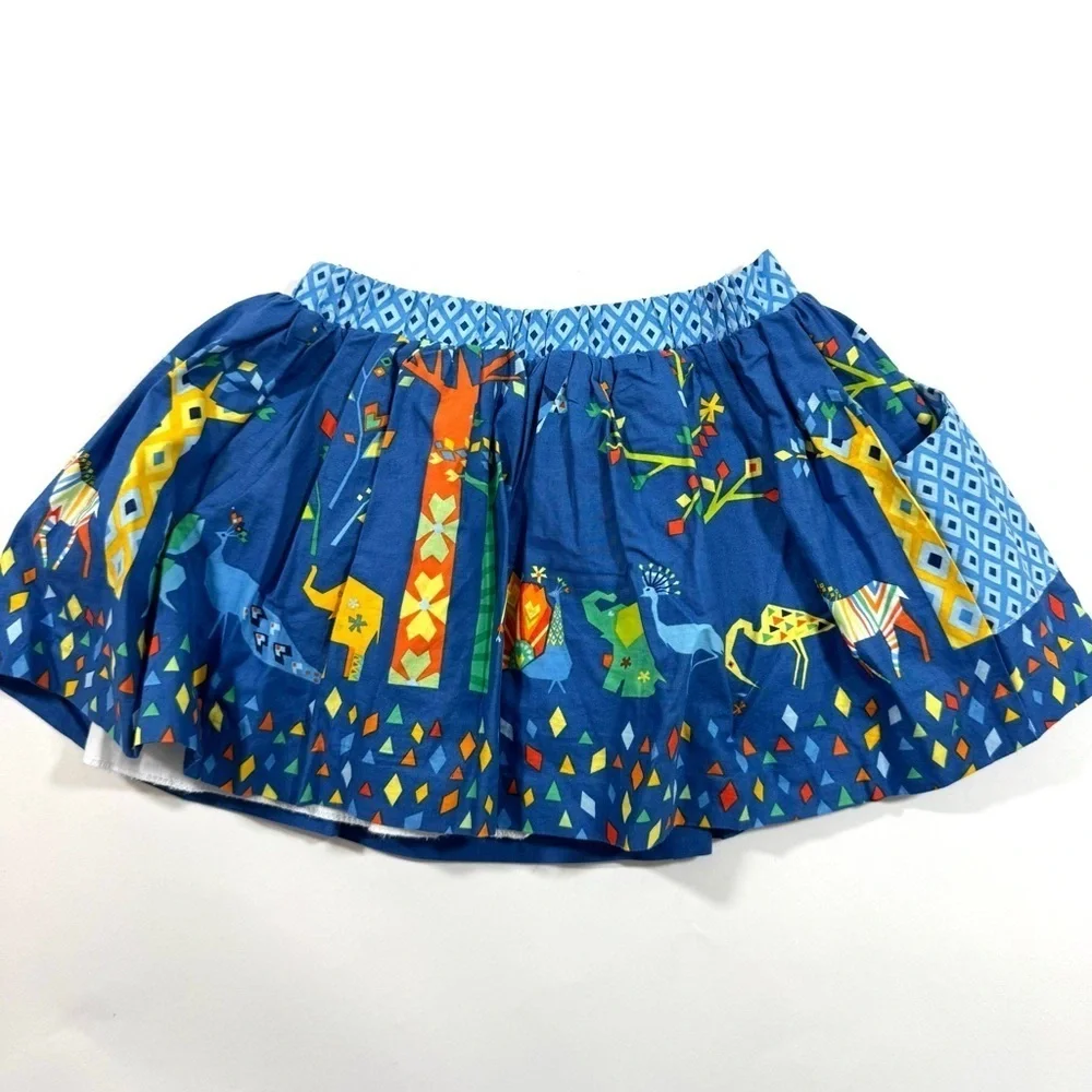 The Bailey Boys Colorful Animal Print Skirt